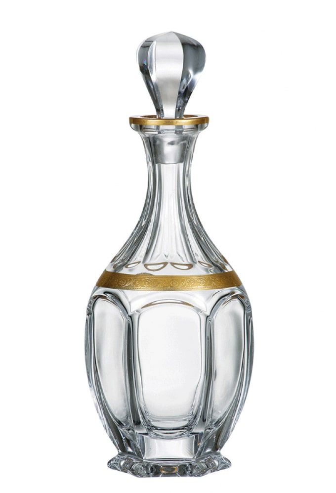 KM10safari decanter 800 ml gold 1